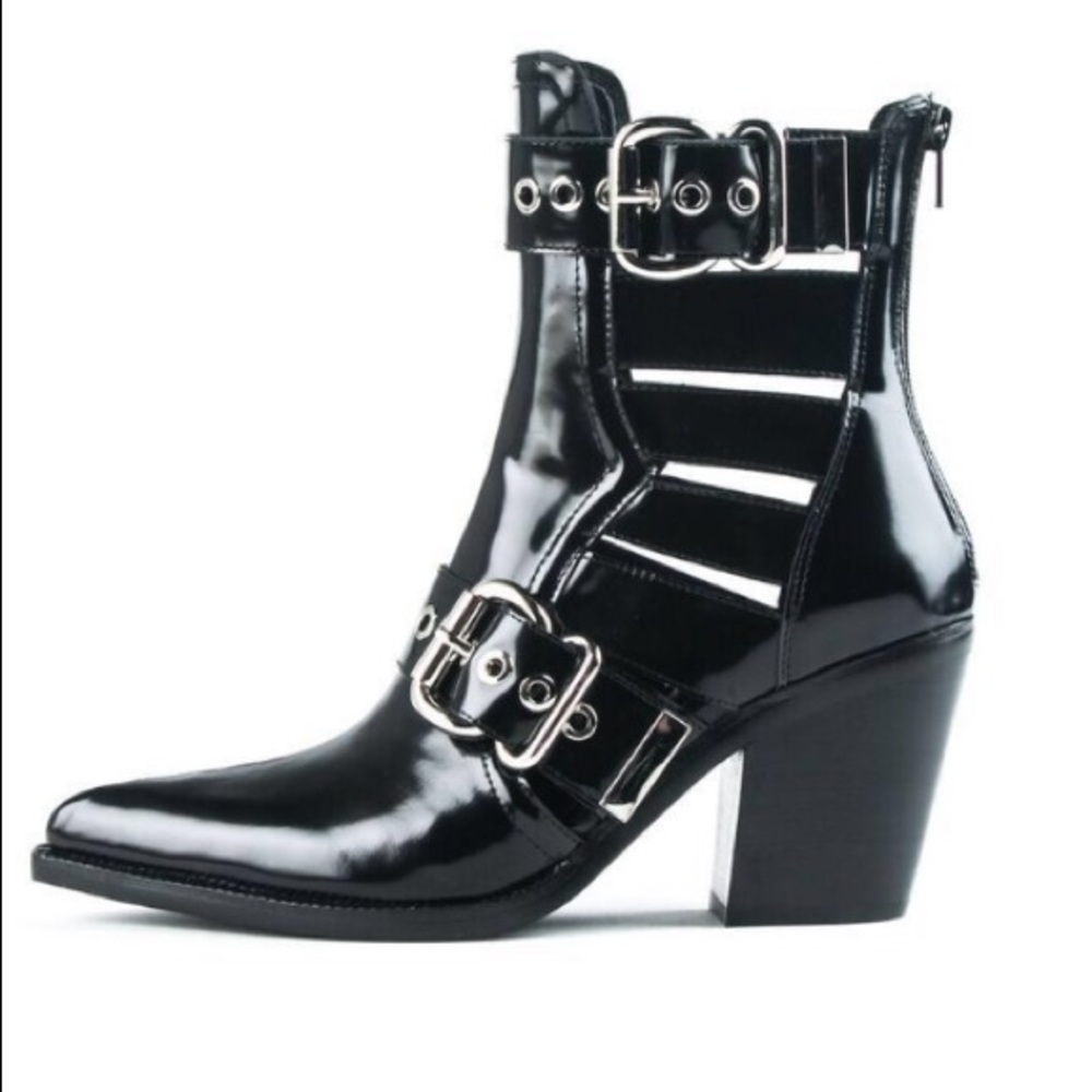 Jeffrey Campbell Guadalupe Black Box size 9